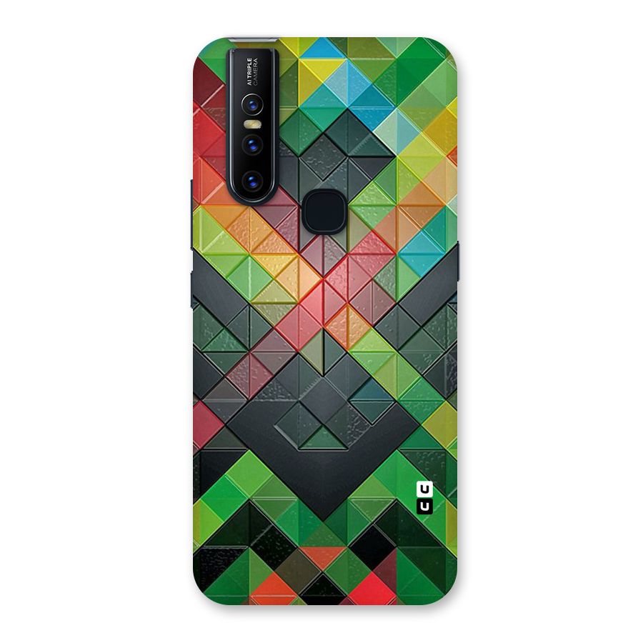 Too Much Colors Pattern Back Case for Vivo V15