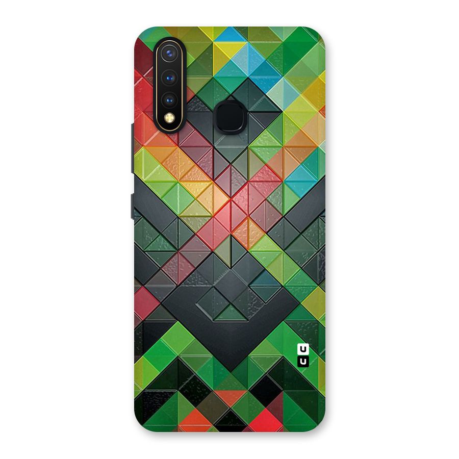 Too Much Colors Pattern Back Case for Vivo Y19