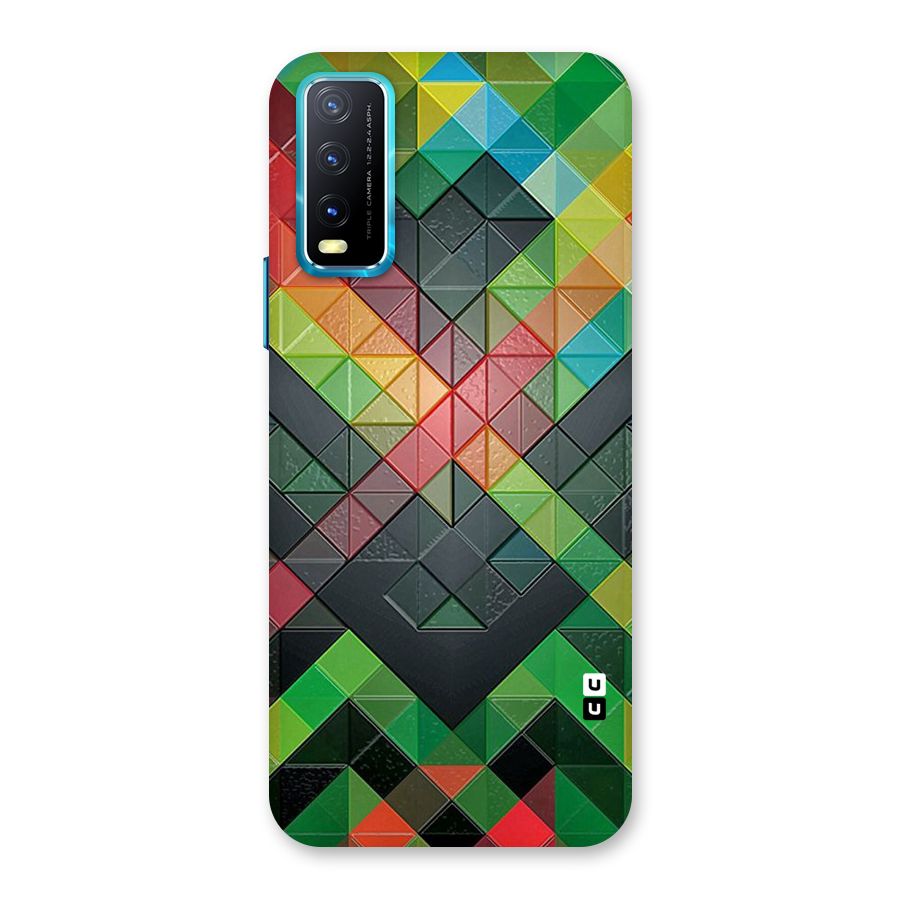 Too Much Colors Pattern Back Case for Vivo Y20