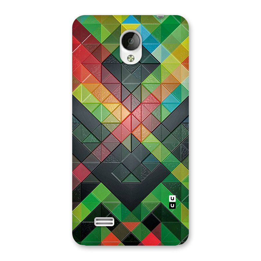 Too Much Colors Pattern Back Case for Vivo Y21
