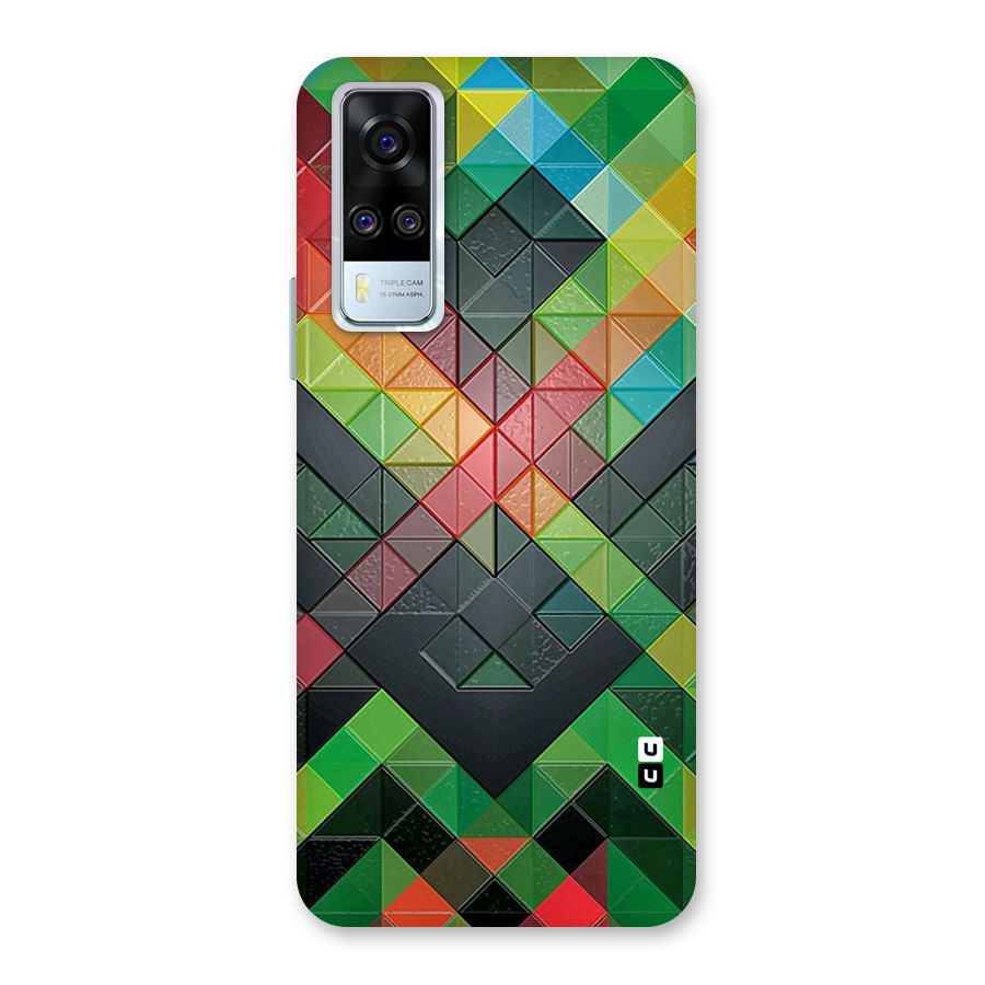 Too Much Colors Pattern Back Case for Vivo Y31