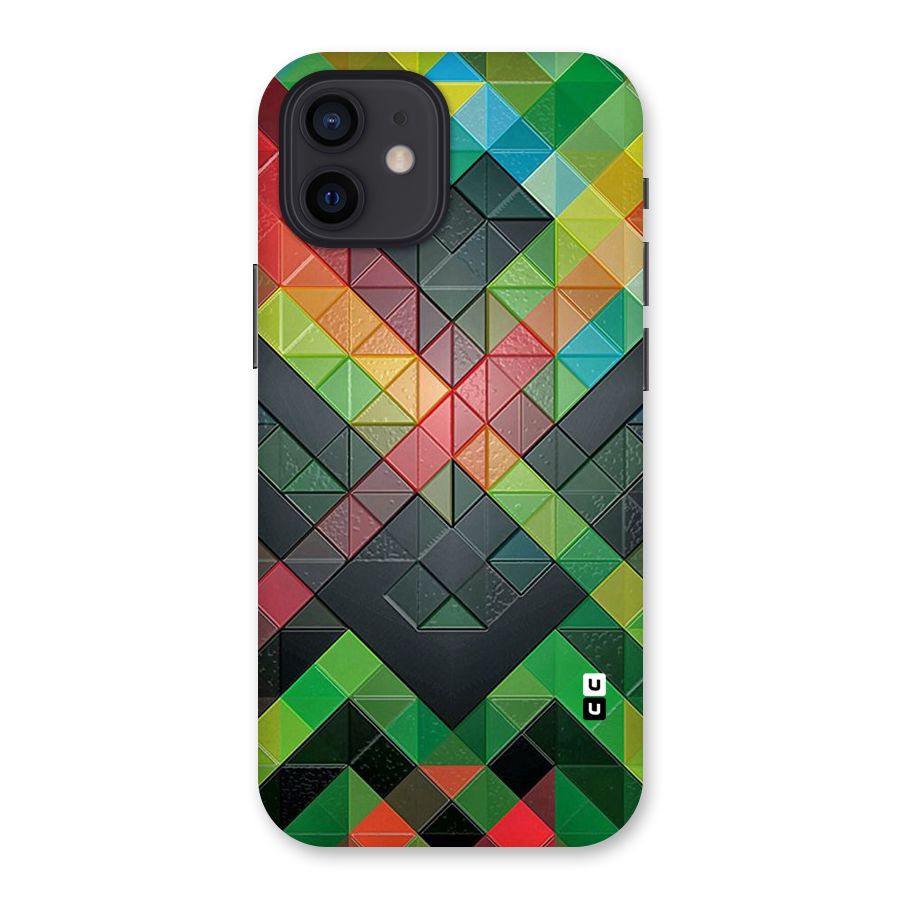 Too Much Colors Pattern Back Case for iPhone 12