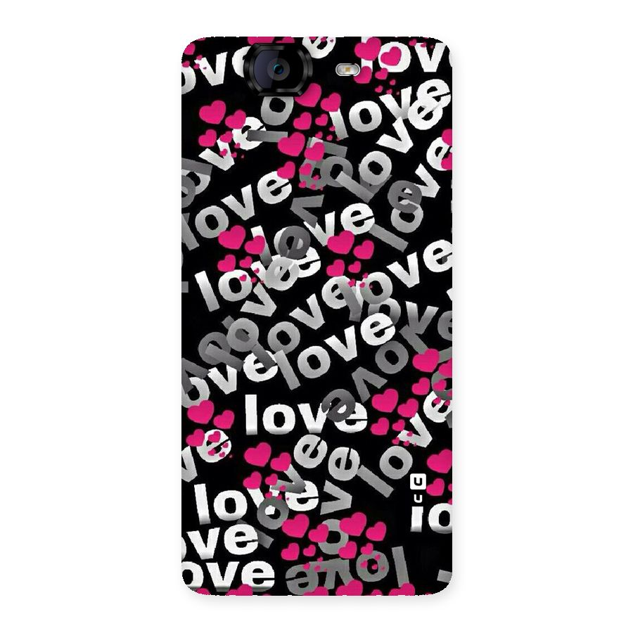 Too Much Love Back Case for Canvas Knight A350