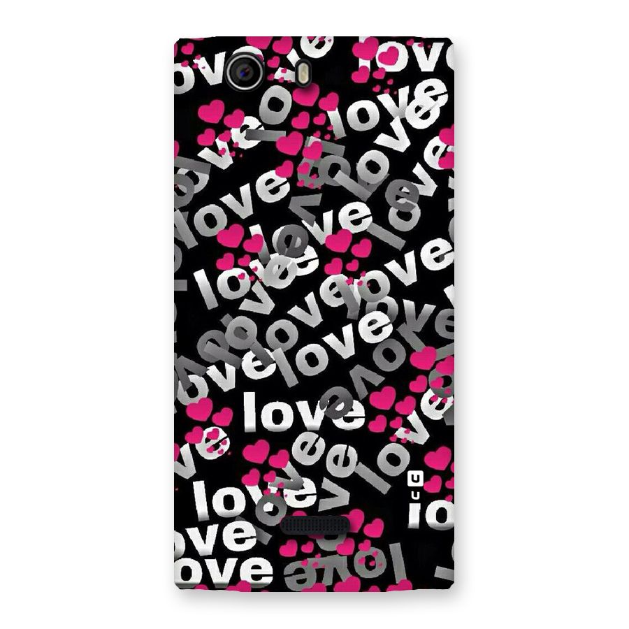 Too Much Love Back Case for Canvas Nitro 2 E311