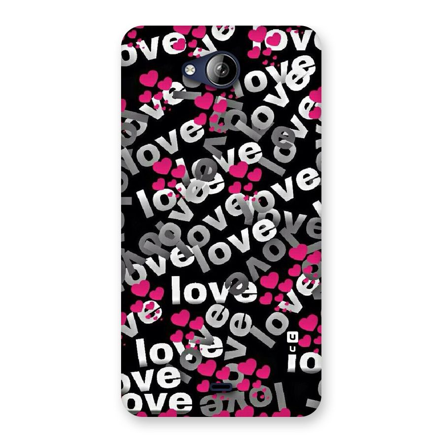 Too Much Love Back Case for Canvas Play Q355