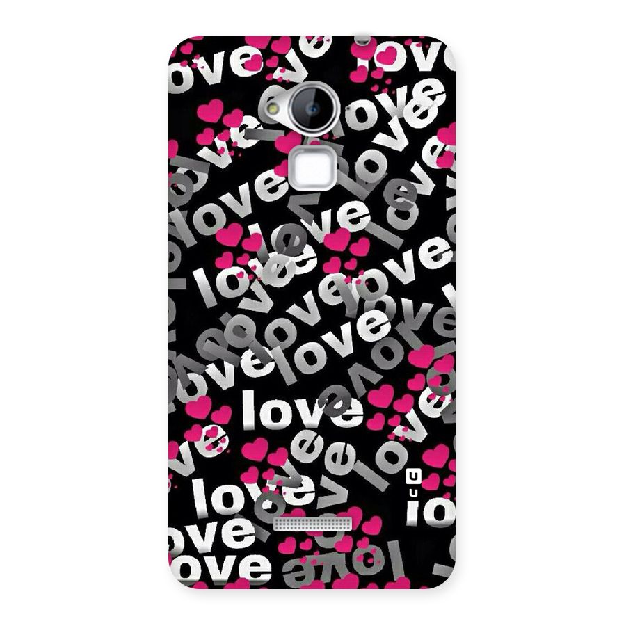 Too Much Love Back Case for Coolpad Note 3