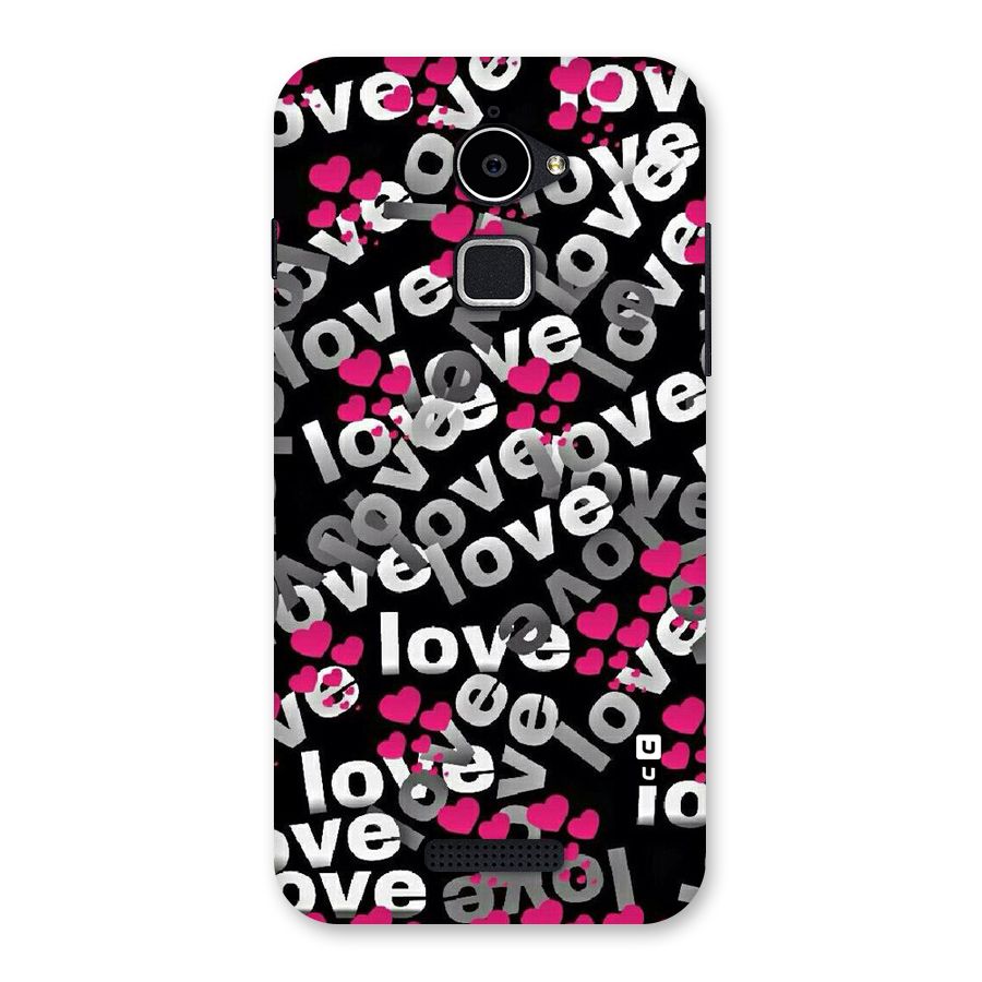 Too Much Love Back Case for Coolpad Note 3 Lite
