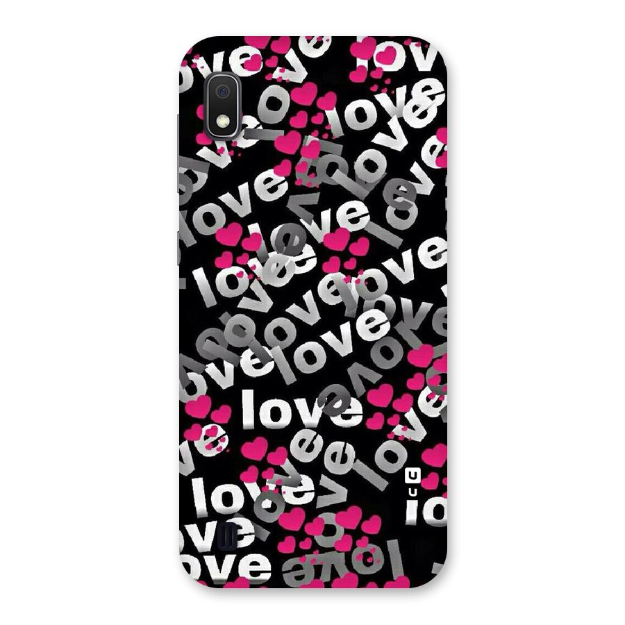 Too Much Love Back Case for Galaxy A10
