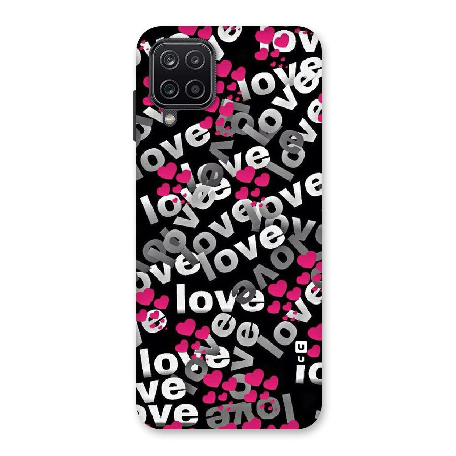 Too Much Love Back Case for Galaxy A12