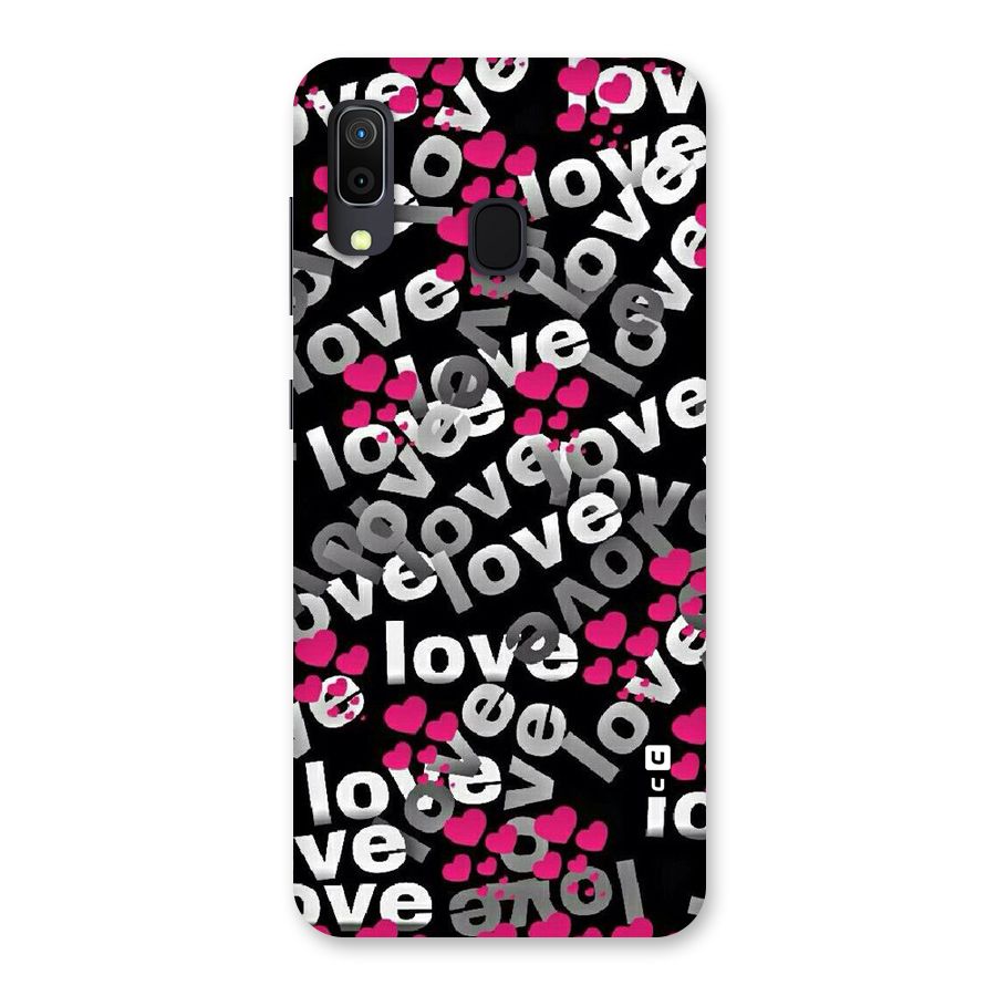 Too Much Love Back Case for Galaxy A30