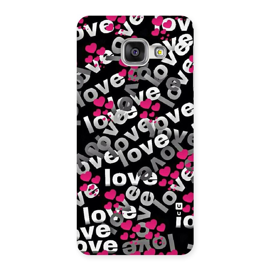 Too Much Love Back Case for Galaxy A3 2016