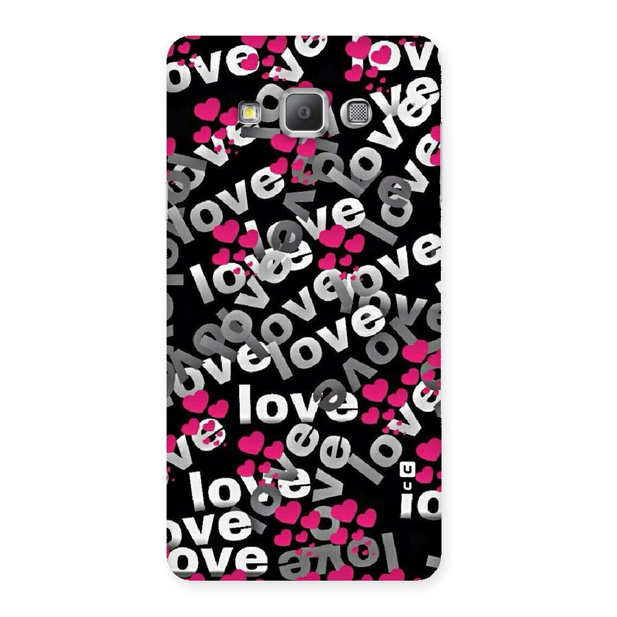 Too Much Love Back Case for Galaxy A7