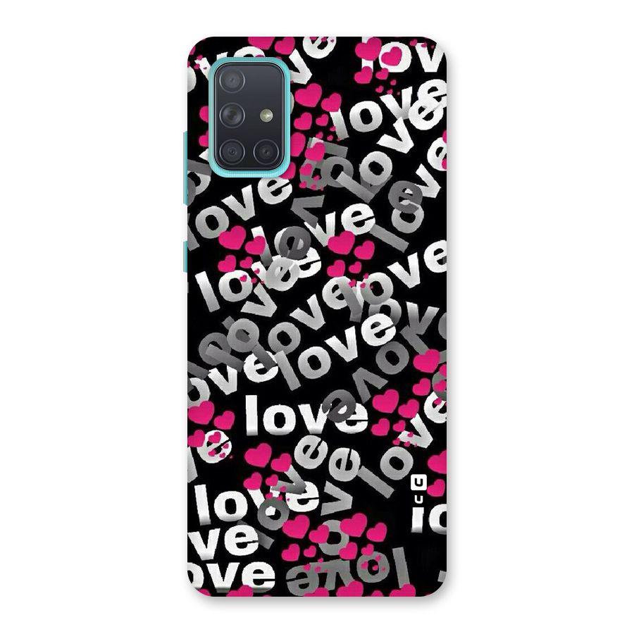Too Much Love Back Case for Galaxy A71