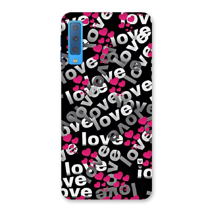 Too Much Love Back Case for Galaxy A7 (2018)