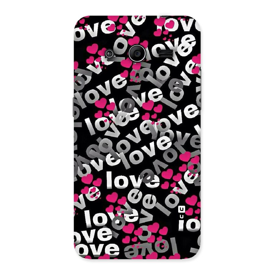 Too Much Love Back Case for Galaxy Core 2