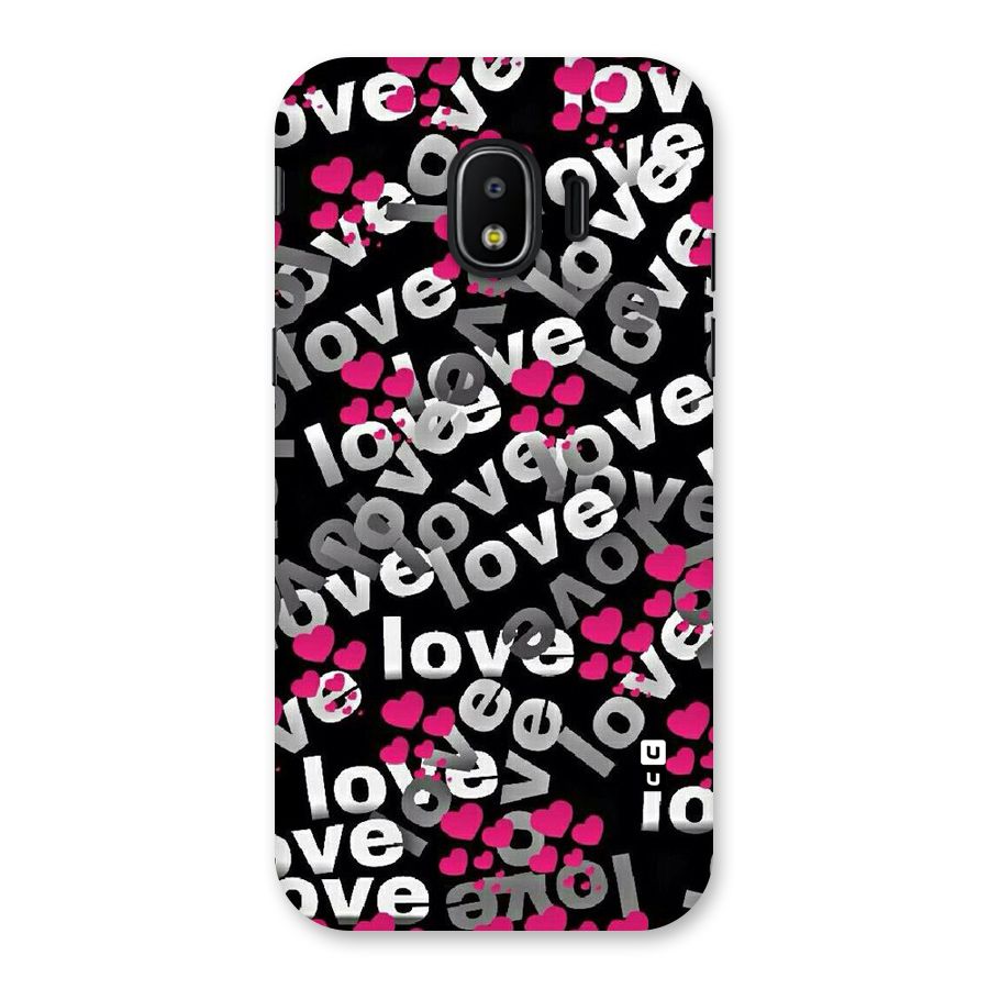 Too Much Love Back Case for Galaxy J2 Pro 2018