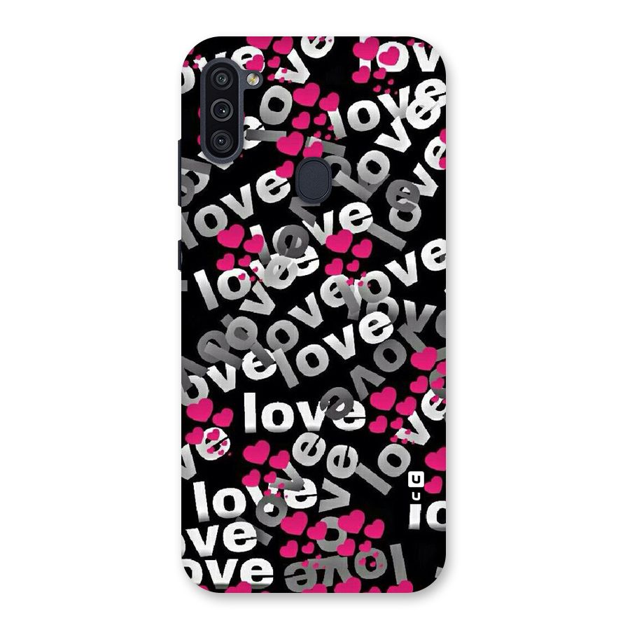 Too Much Love Back Case for Galaxy M11