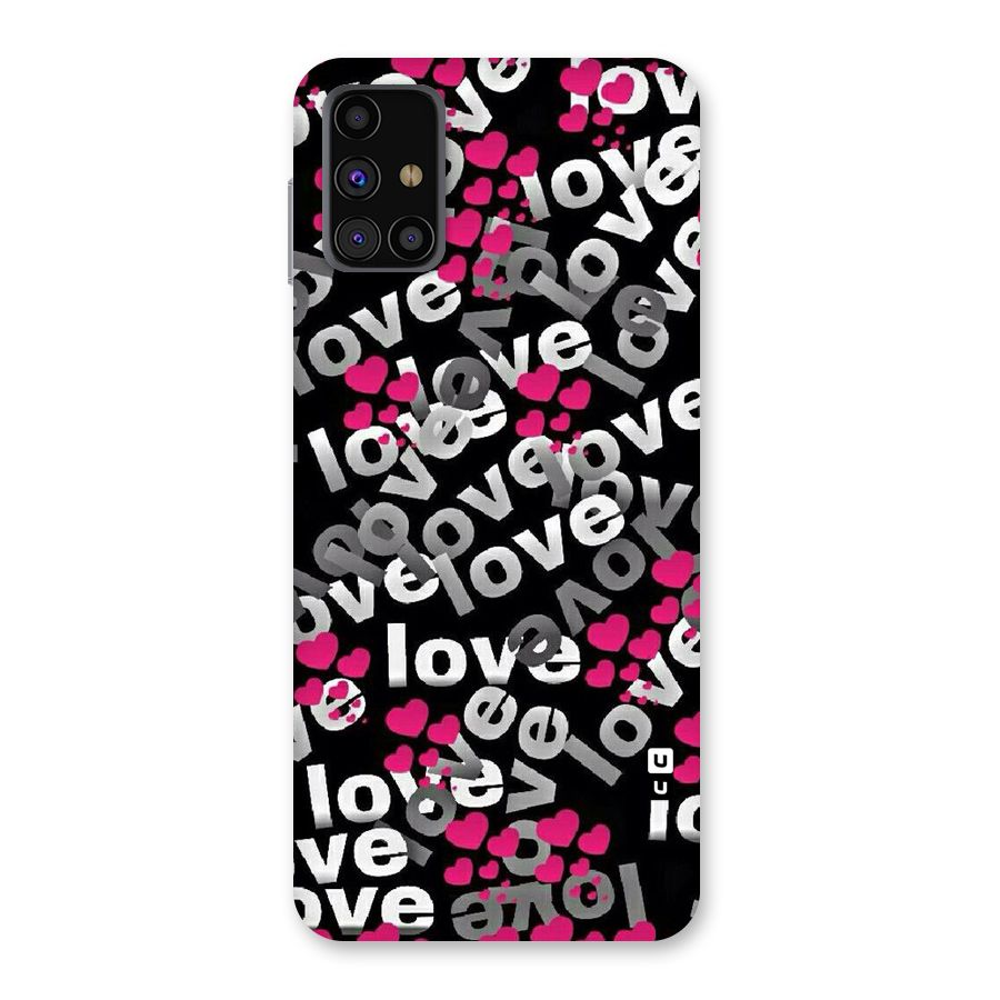 Too Much Love Back Case for Galaxy M31s
