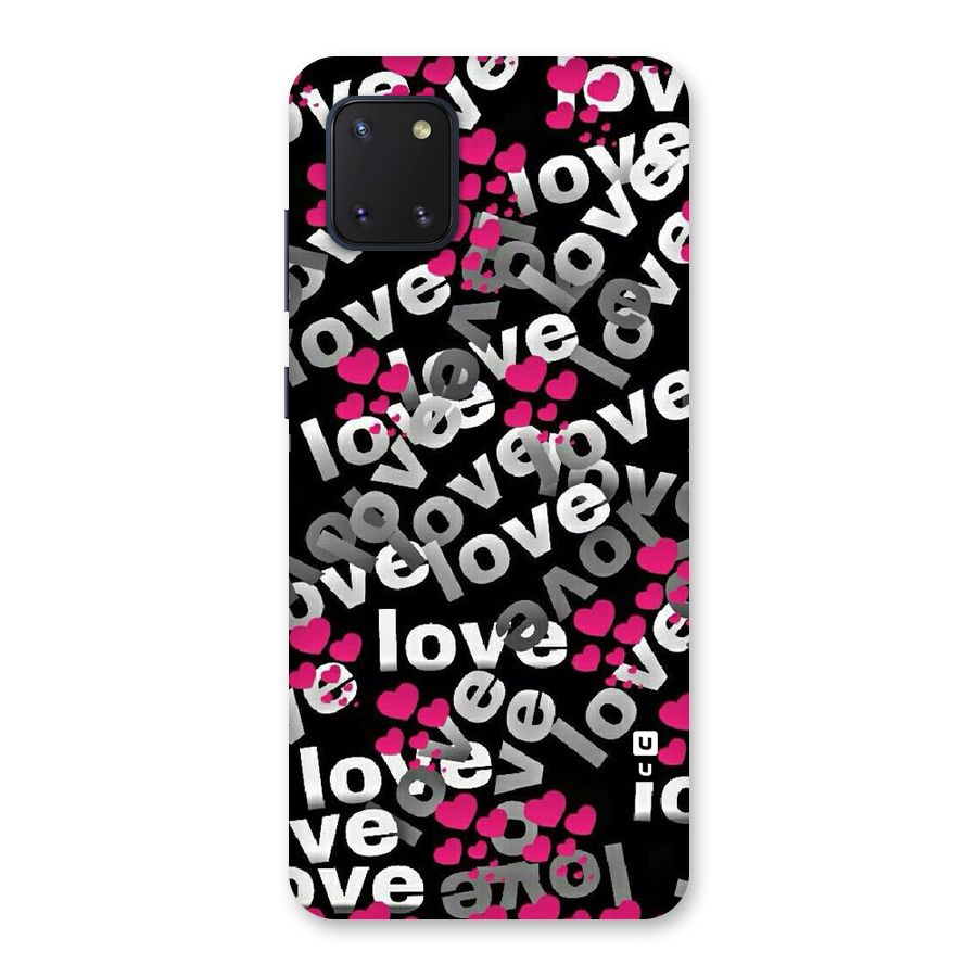 Too Much Love Back Case for Galaxy Note 10 Lite