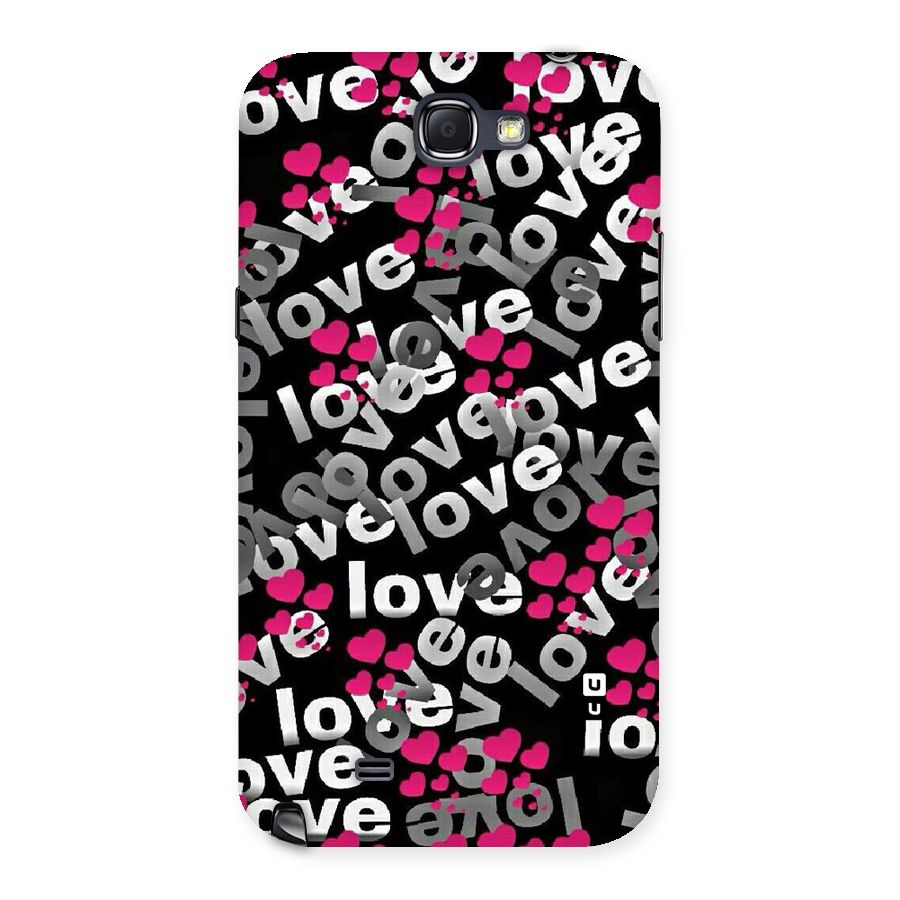 Too Much Love Back Case for Galaxy Note 2