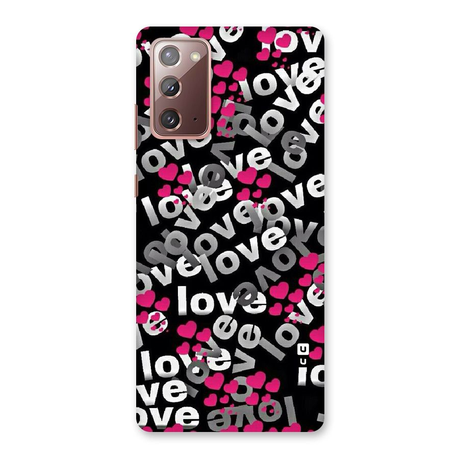 Too Much Love Back Case for Galaxy Note 20