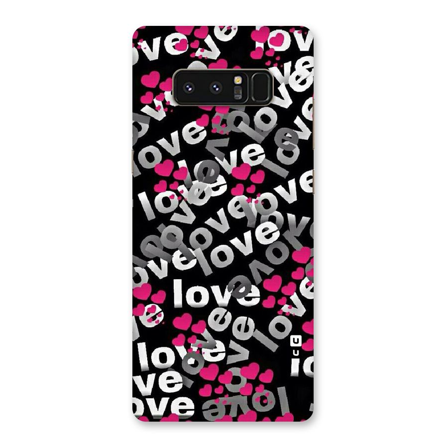 Too Much Love Back Case for Galaxy Note 8