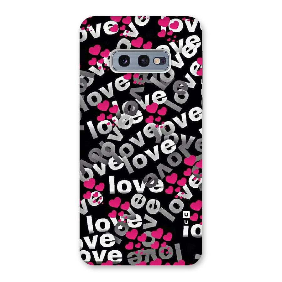 Too Much Love Back Case for Galaxy S10e