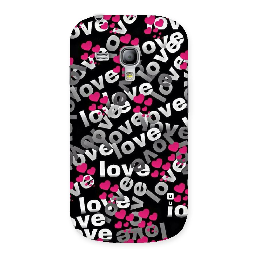 Too Much Love Back Case for Galaxy S3 Mini