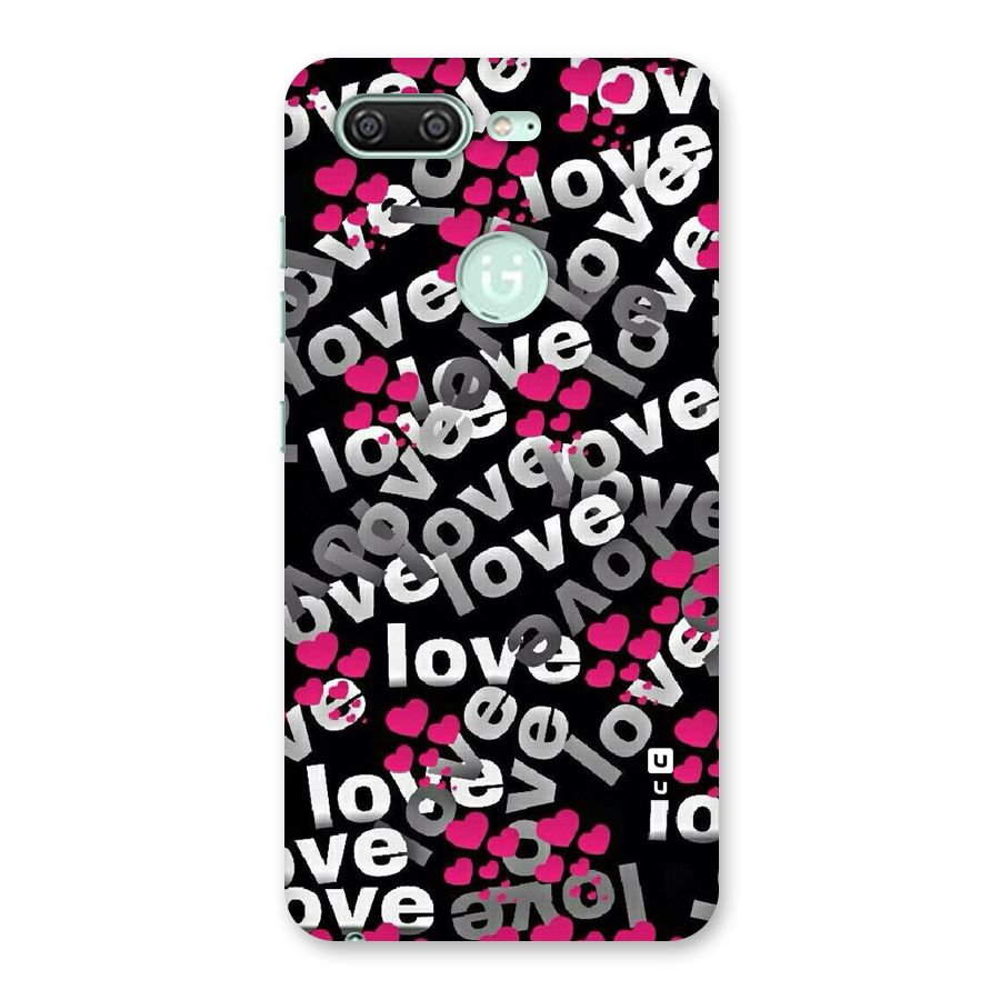 Too Much Love Back Case for Gionee S10