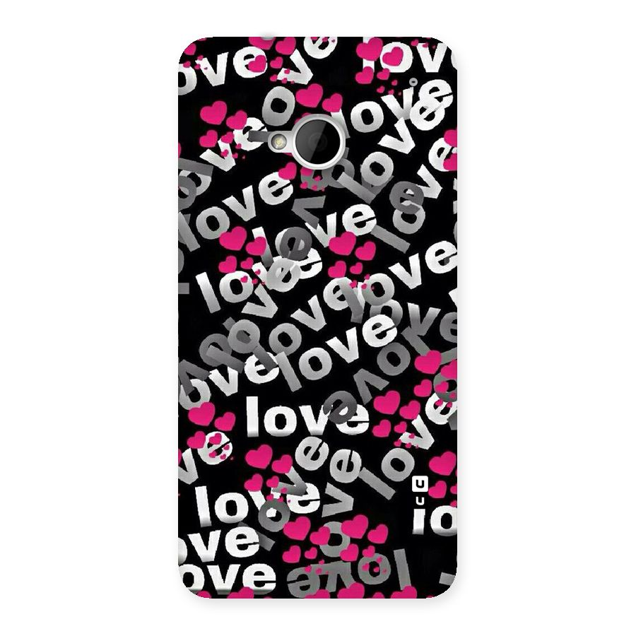 Too Much Love Back Case for HTC One M7