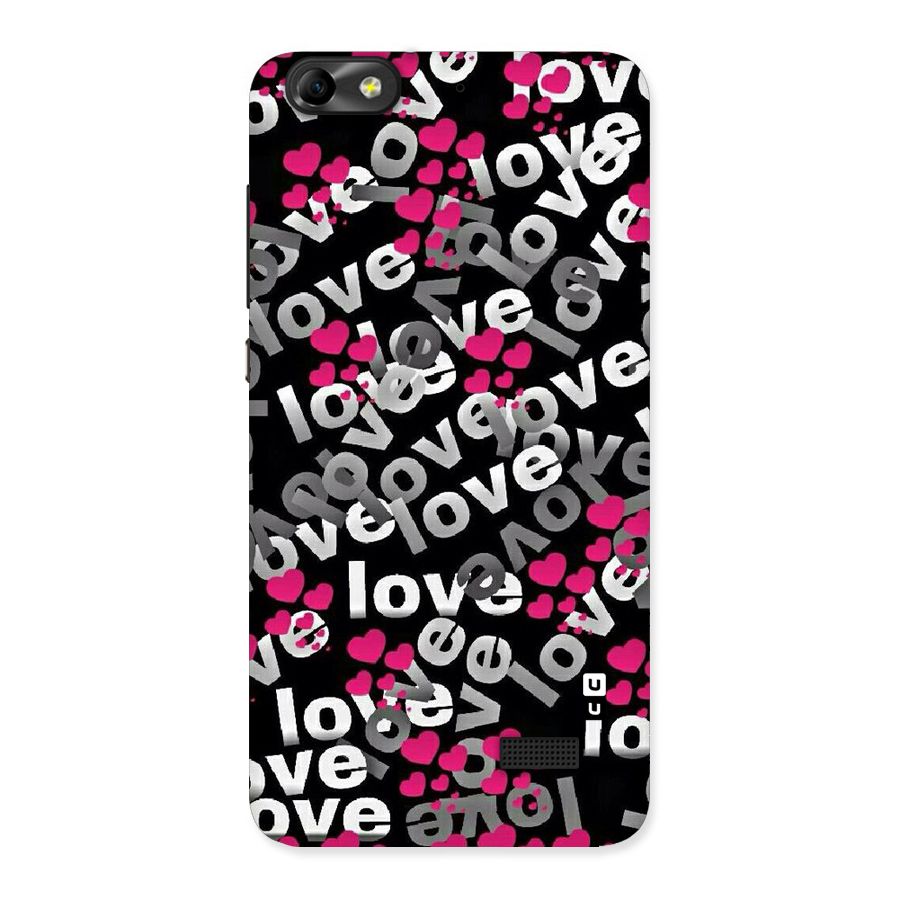 Too Much Love Back Case for Honor 4C