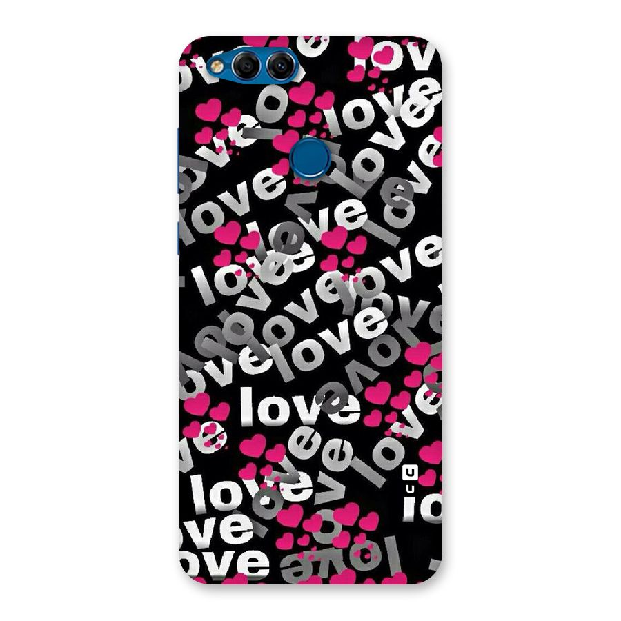 Too Much Love Back Case for Honor 7X