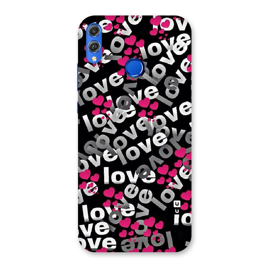 Too Much Love Back Case for Honor 8X