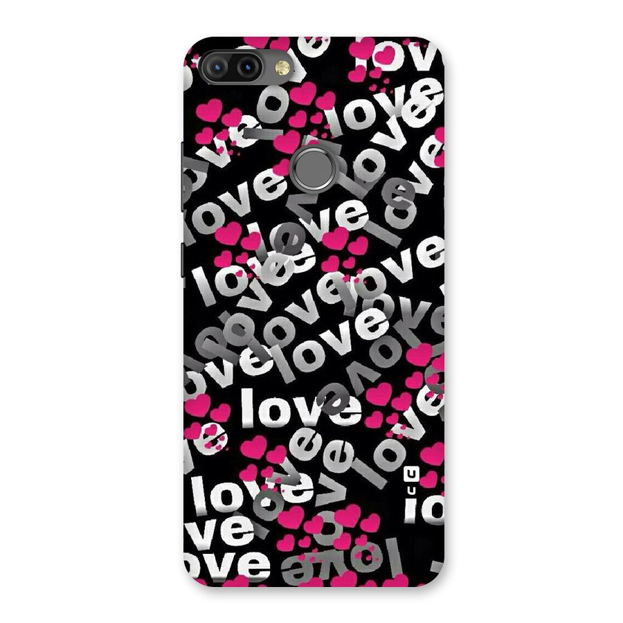Too Much Love Back Case for Infinix Hot 6 Pro