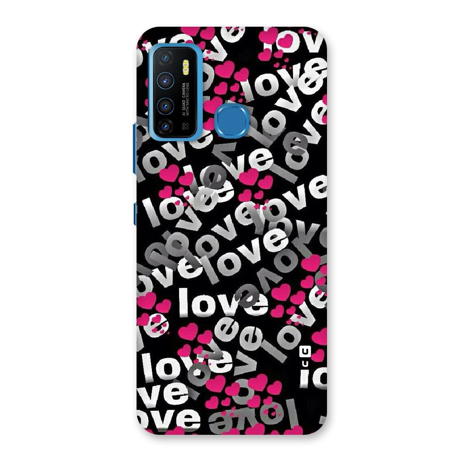 Too Much Love Back Case for Infinix Hot 9