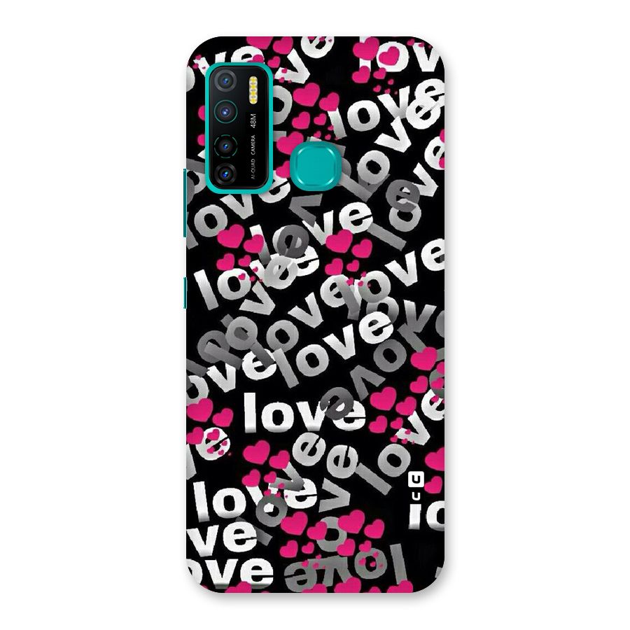 Too Much Love Back Case for Infinix Hot 9 Pro