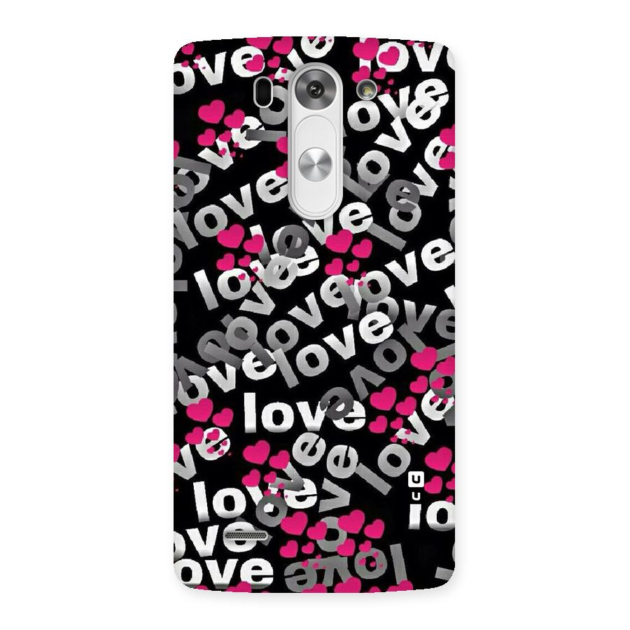 Too Much Love Back Case for LG G3 Beat