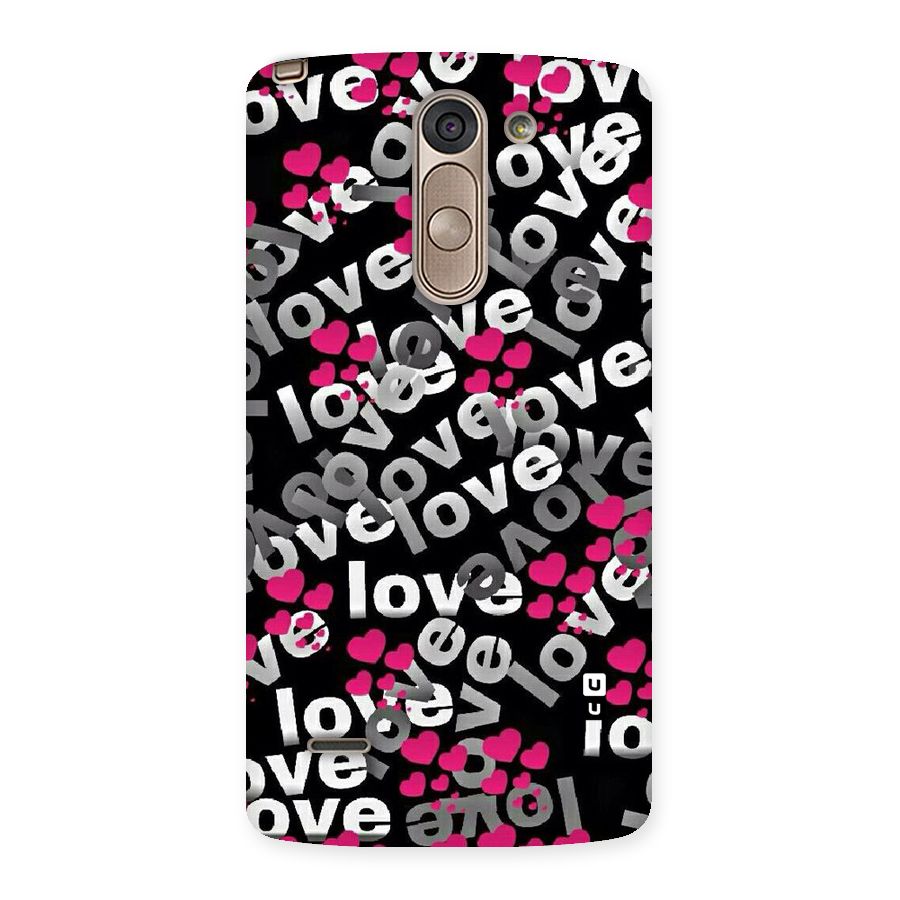 Too Much Love Back Case for LG G3 Stylus