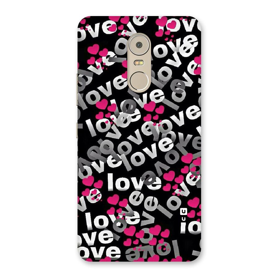 Too Much Love Back Case for Lenovo K6 Note