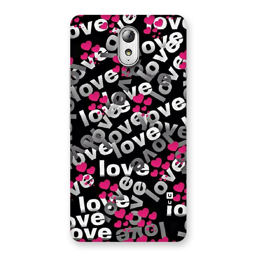 Too Much Love Back Case for Lenovo Vibe P1M