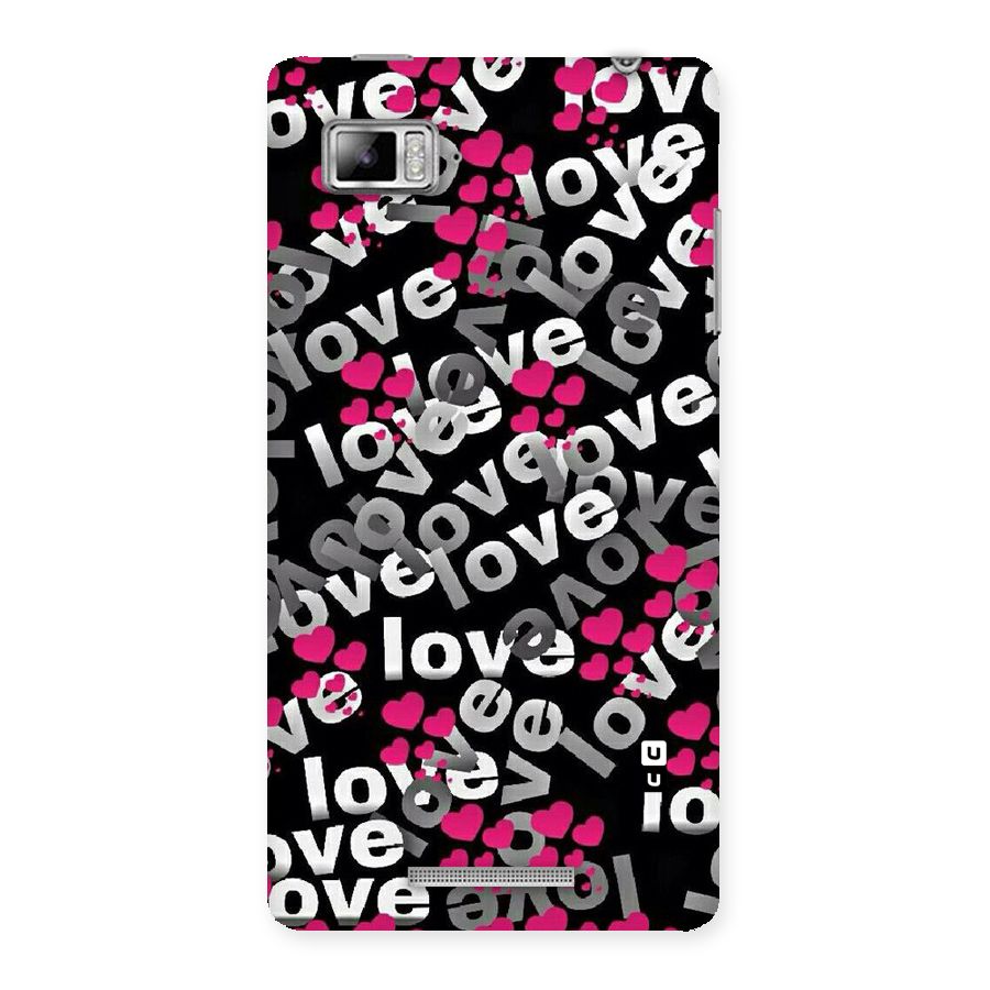 Too Much Love Back Case for Lenovo Vibe Z K910