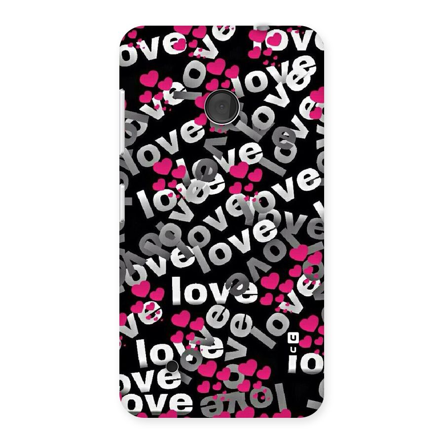 Too Much Love Back Case for Lumia 530