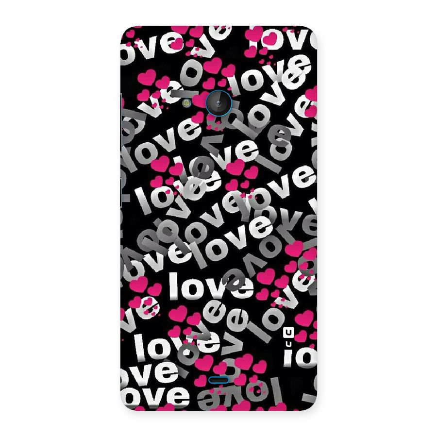Too Much Love Back Case for Lumia 540