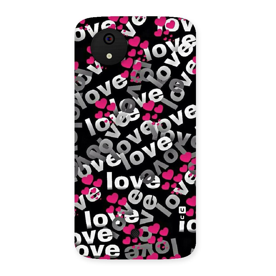 Too Much Love Back Case for Micromax Canvas A1