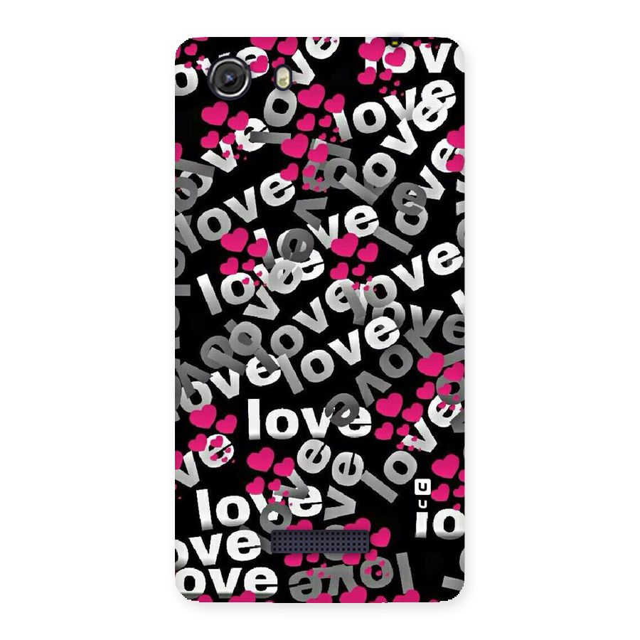 Too Much Love Back Case for Micromax Unite 3