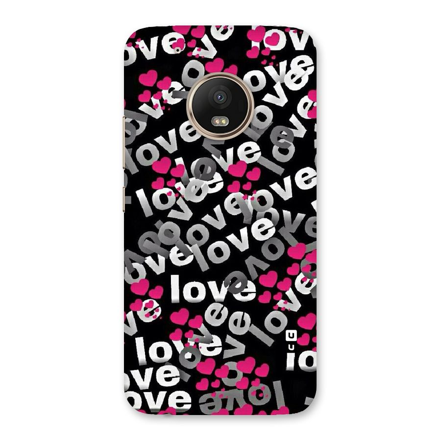 Too Much Love Back Case for Moto G5 Plus
