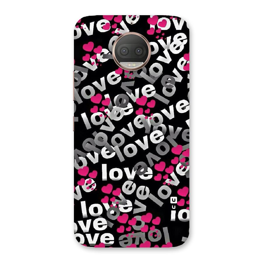 Too Much Love Back Case for Moto G5s Plus