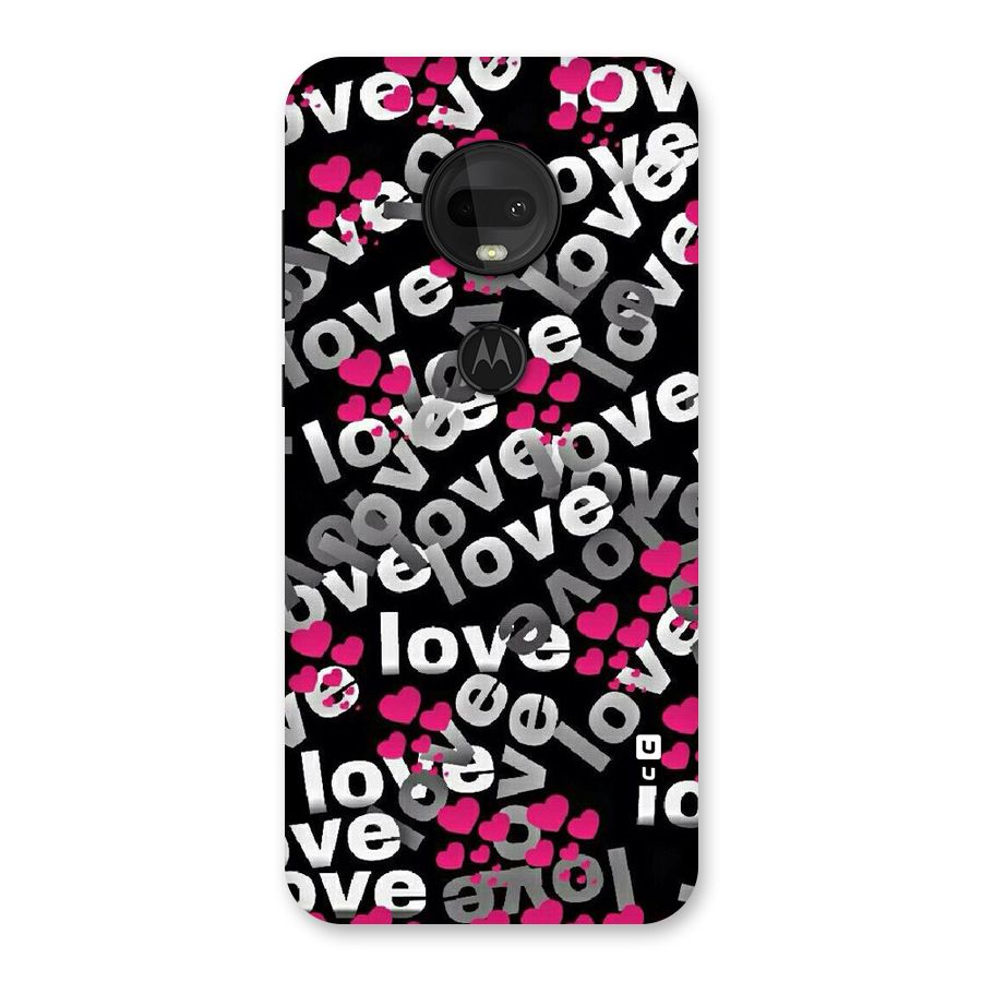 Too Much Love Back Case for Moto G7