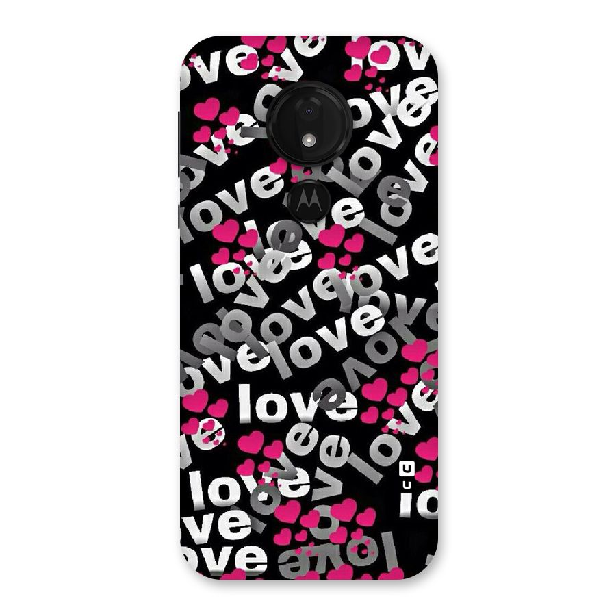 Too Much Love Back Case for Moto G7 Power