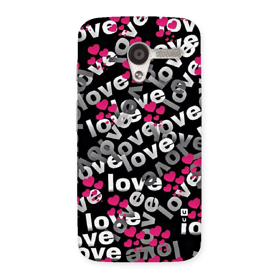 Too Much Love Back Case for Moto X